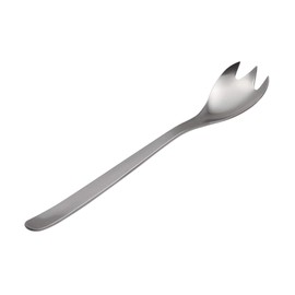 Sori Yanagi #1250 Stainless Steel Serving Fork, Length: 8.7 inches (22 cm), Made in Japan