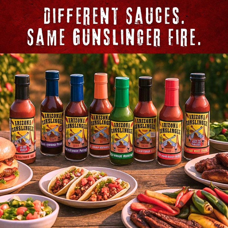 Arizona Gunslinger Chipotle Habanero Pepper Sauce – Smoky Hot Sauce