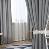 Vesaneae 4 PCS Braided Curtain Tiebacks, Hand Woven Boho Curtains