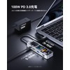 DOCKCASE 6-in-1 usb c hub (skeleton version): 1000Mbps LAN Port,
