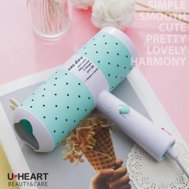 Uheart mini hair dryer / 유하트 미니 헤어드라이기