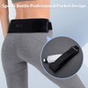 Running Waist Bag Multi Independent Pockets Elastic Breathable Thin Light