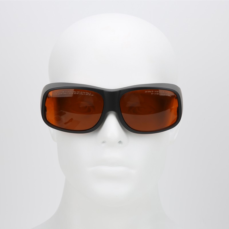 Safety Laser Glasses 532nm 1064nm Wavelength Protective Goggles Wearproof for