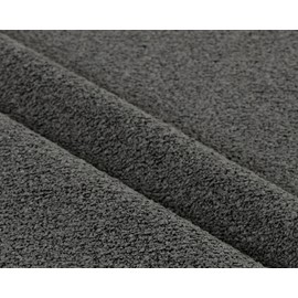 Generic Durable Chenille Boucle Upholstery Fabric by The Yard for Chair Sofa Couch Bench Armchair bar stools (Dark Grey, 1 Yard (55"" x 36""))