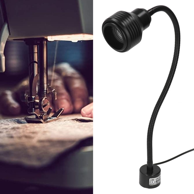 Magnetic Work Light 9W LED 360 Degree Gooseneck Zoom Function