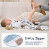 Yoofoss Fleece Baby Sleep Sack 0-6 Months, 2 Pack 1.5