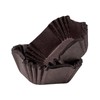 qiqee 500pcs Coffee Square Cupcake Liners Muffin Linner No Smell,