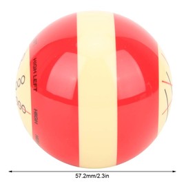 Portable Billiard Cue Ball Practice Training Assist Accessory for America Pool Eight Ball, Pool Cue Ball Billiard Accessory