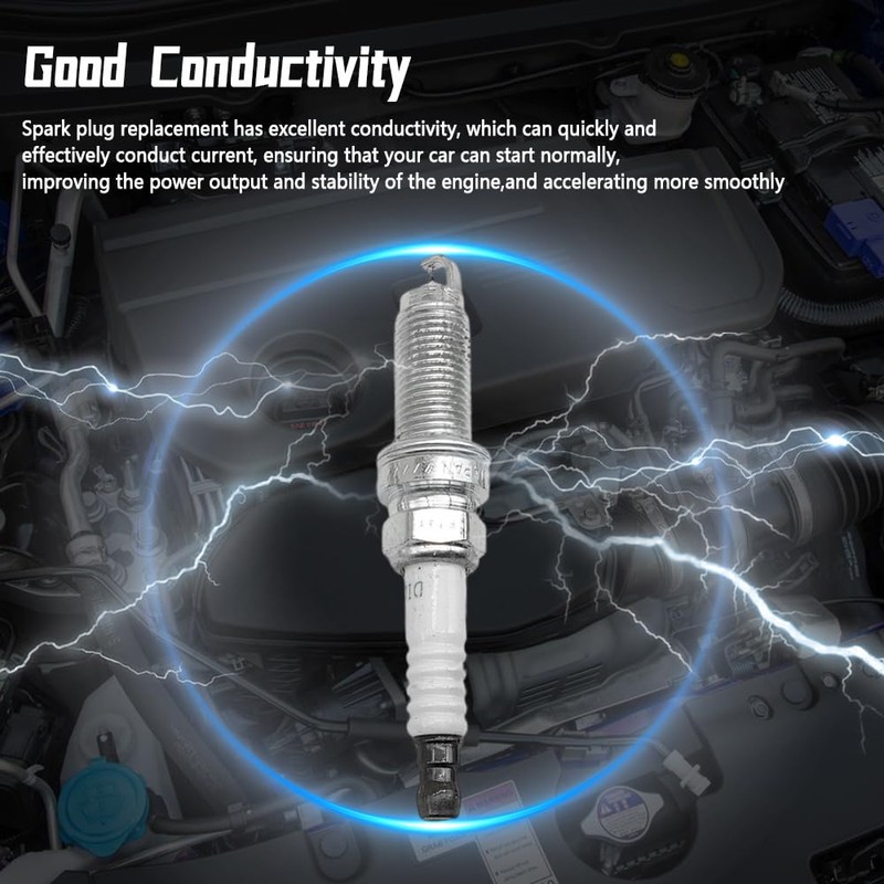 GOLACOD Iridium Spark Plugs (4 Pack) - Fit for Honda