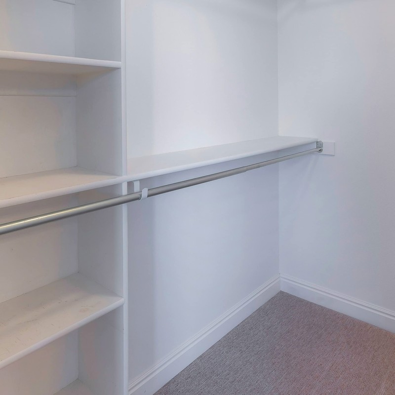 40 Inch to 72 Inch Adjustable Closet Rod for Hanging