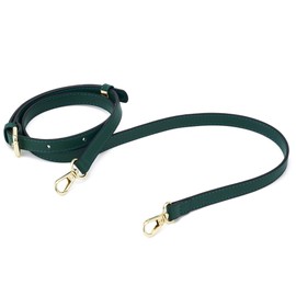 Women's Leather Shoulder Strap, Shoulder Strap for Purse, Handbags, Adjustable Replacement Crossbody Bag Strap, Shoulder Strap (Green)