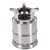 Grafner 2-in-1 Portable Camping Stove for Wood and Branches, Efficient