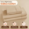 LBRO2M 1000 Thread Count 100% Egyptian Cotton Sheets Set King
