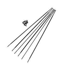 Dt Swiss Unisex - Adult HG 1800 Spoke Kit, Black, 25