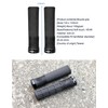 GORIX Bike Handle Bar Grips Handlebar Non-Sticky Straight Round Cylindrical