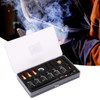 Welding Torch Kit Glass Nozzle Gun Tail Tungsten Clamp Silicone