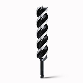 hsawbit Wood Drill Bits, 35mm x 300mm Auger Drill Bit Extra Long Drill Bits Wood Plastic, Drywall Woodworking Hole Drill Bit