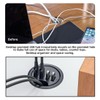 chenyang USB 3.0 Flush-Mounted Desktop Hub, 2 USB 3.0 Port/1