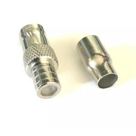 GEM Electronics BNC Female 2-pc Crimp Coaxial Connector RG59/62 Lot of 5