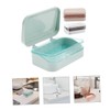 FONDOTIN 3pcs Soap Holder Soap Case Soap Drain Holder Soap