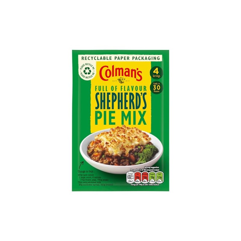 Colman's Shepherd's Pie Seasoning Mix, 1.75 Ounces