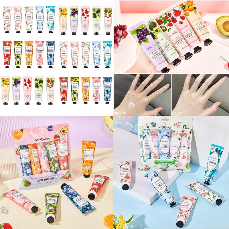 30-Pack Mini Hand Cream Gift Set Travel Size Moisturizing Hand