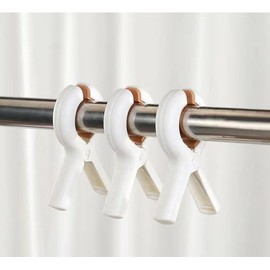 KOMBABE 12 Pack Beach Towel Clips,Pool Chair Clips,Heavy Duty Plastic Clothes Pins,Quilt Drying Clips,Windproof Clothes Clips,Keep Your Towel,Clothes,Blankets to Dry on Clothesline and Hanging Rack