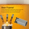 2pcs Beer Foamer Bubble Dispenser Foam Vibration Maker Frother Bar