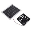 10W Solar Panel Exhaust Fan Waterproof Solar Powered Attic Ventilator