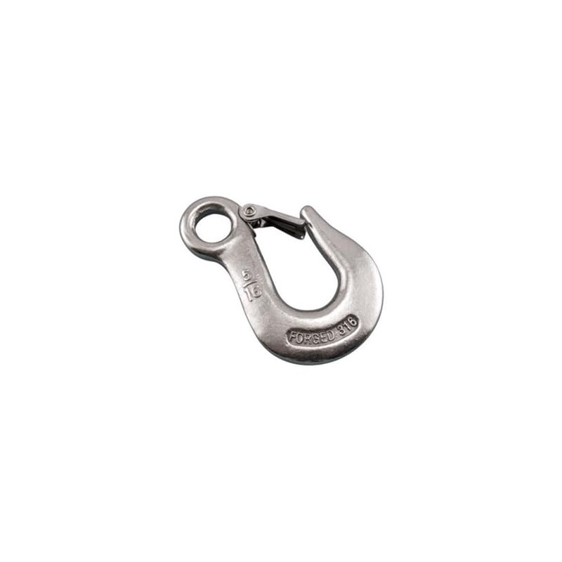 316 STAINLESS STEEL EYE SLIP HOOK 1/4" (S0454-0007)