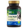 Petnc Senior Multi Chewables (60 Count), Daily Dog Multivitamin &