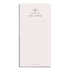 To Do List Pad: Daily To Do List Planner, | You To Do List, To-Do List Essentials & Day Planner Guide | Organise Tasks Efficiently using the List Tool, Things To Do Notepad (Very Pale Pink/Peach)