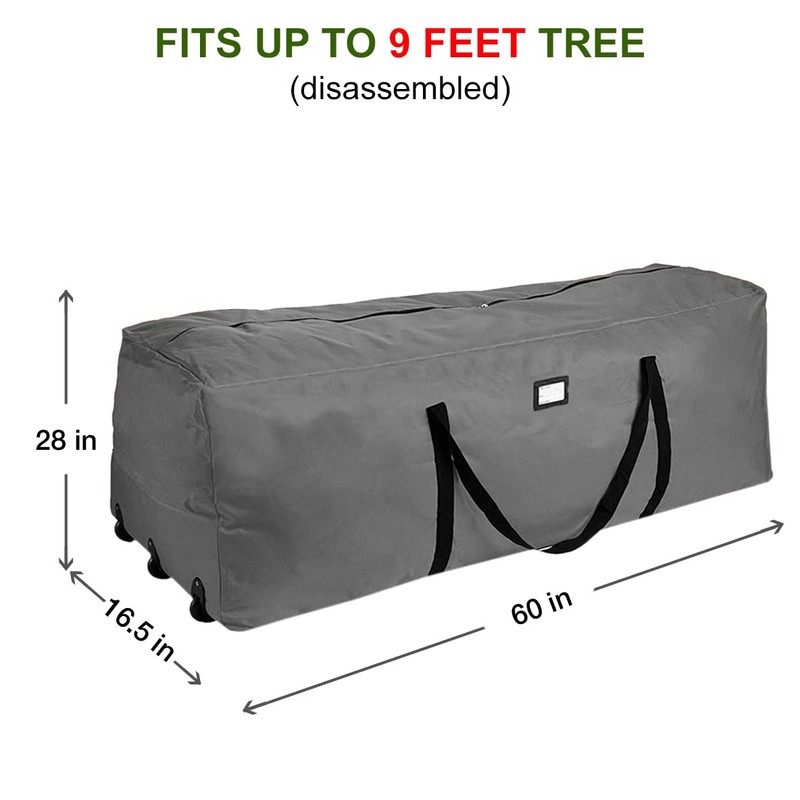 Primode Rolling Tree Storage Bag, Fits Up to 9 ft.