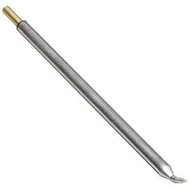 Metcal SFP-CHB15 Series SxP Hand Soldering and Rework Cartridge for Most Standard Application, 421°C Maximum Tip Temperature, Chisel 30° Bent, 1.5mm Tip Size, 12.04mm Tip Length