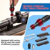 SUERCUP 10-60In.lb 1/4" Torque Screwdriver 36 PCS Set with T-bar,