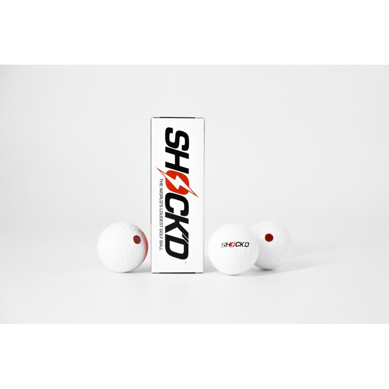 SHOCK'D GOLF BALLS - The World's Loudest Golf Ball -