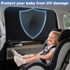KOCZIL Car Window Shades - 4 Pack Magnetic Car Window