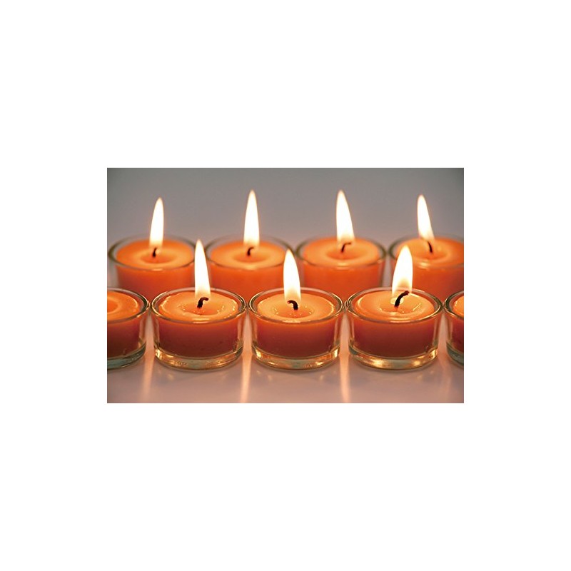 (Pack Of 5) Wood-knit-bee - 18 Tealights - TL18 -