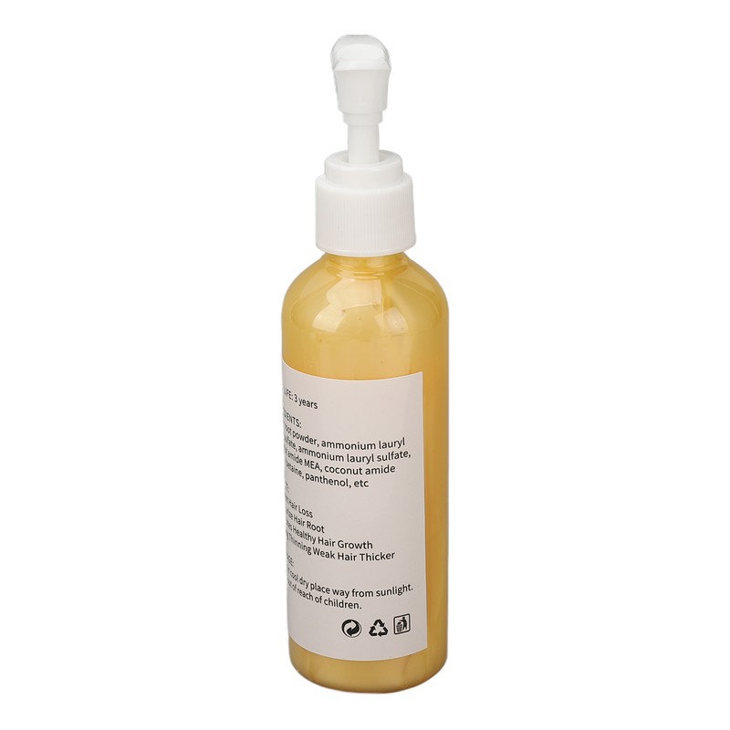 100ml Ginger Hair Regrowth Shampoo Dandruff Removal Itching Relief Deep