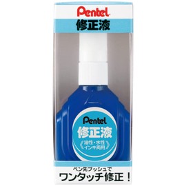 ぺんてる 修正液 油性・水性インキ両用 箱入り ZL1-WK