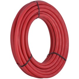 SharkBite U880R100 PEX Pipe 1 Inch, Red, Flexible Water Pipe Tubing, Potable Water, Push-to-Connect Plumbing Fittings, 100 Feet Coil of Piping