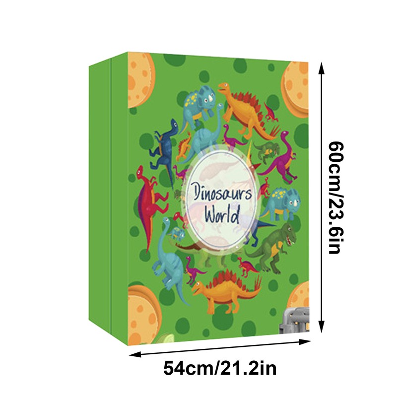 Dinosaur Calendar Plastic Green Safe Christmas Dinosaur Calendar for Toy