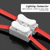 Leyrens Pack of 80 Lustre Terminals Pluggable, Quick Connector Wire