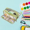 Canvas Pencil Case Large Capacity Pencil Cases Pencil Pouch with