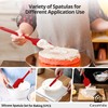 CasaVida Silicone Spatula Set 5pcs Red High Heat Resistant Non
