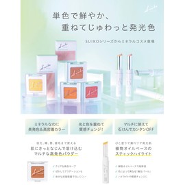 SUIKO Mineral Multi-Color Powder 0.1 oz (2.5 g) (01 Pure Terracotta) Multi-functional Mobile Cosmetics Beauty Coloring Eye Shadow Eye Color/Face Color/Lip