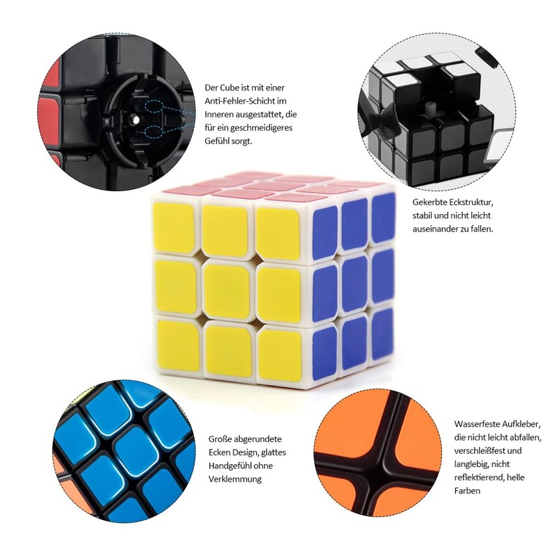 Magic Cube, Speed Cube, Magic Cube 3 x 3, 3D