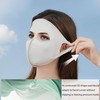 HDKXBEJ UPF 50+ Sun Protection Face Mask for Women Ice