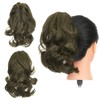 Gairyan 30 cm Ponytail Hairpiece Braid Extensions Long Curly Claw
