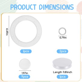 Wind Chimes Resin Molds, DIY Wind Chime Silicone Mold Kit Resin Casting Mold for Home Yard Garden DIY Craft Gift Decoration Supplies